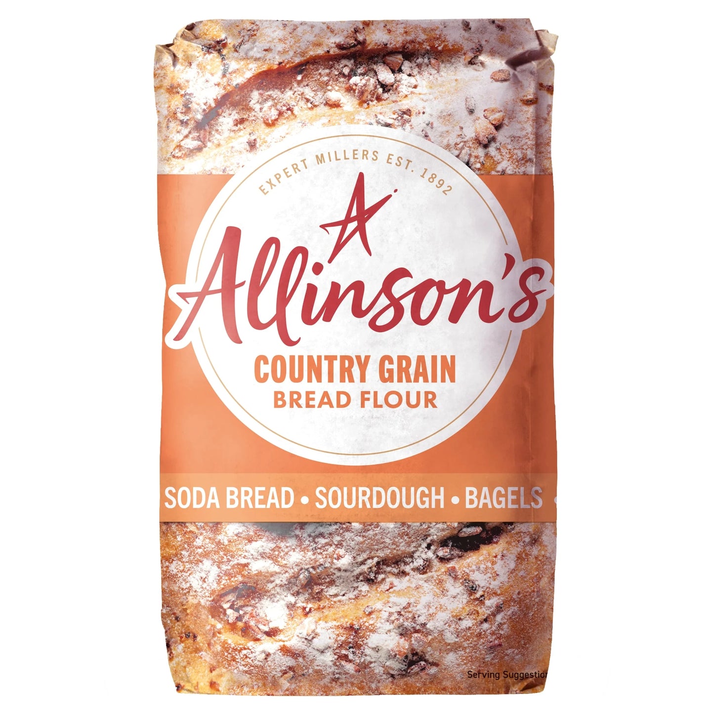 's Country Grain Bread Flour 1kg by ALLINSON