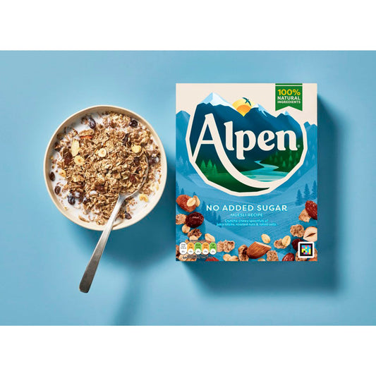 Muesli No Added Sugar 550g by ALPEN