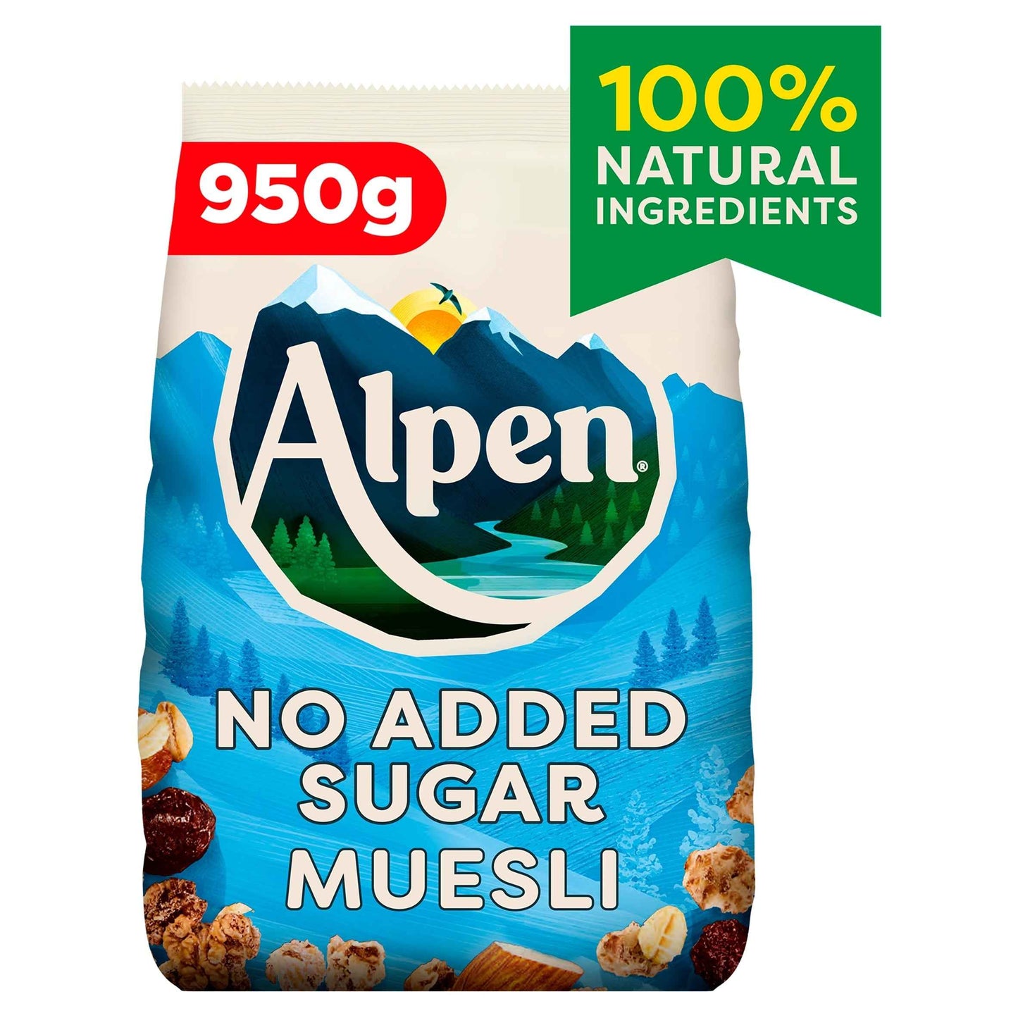 Muesli No Added Sugar 950g by ALPEN