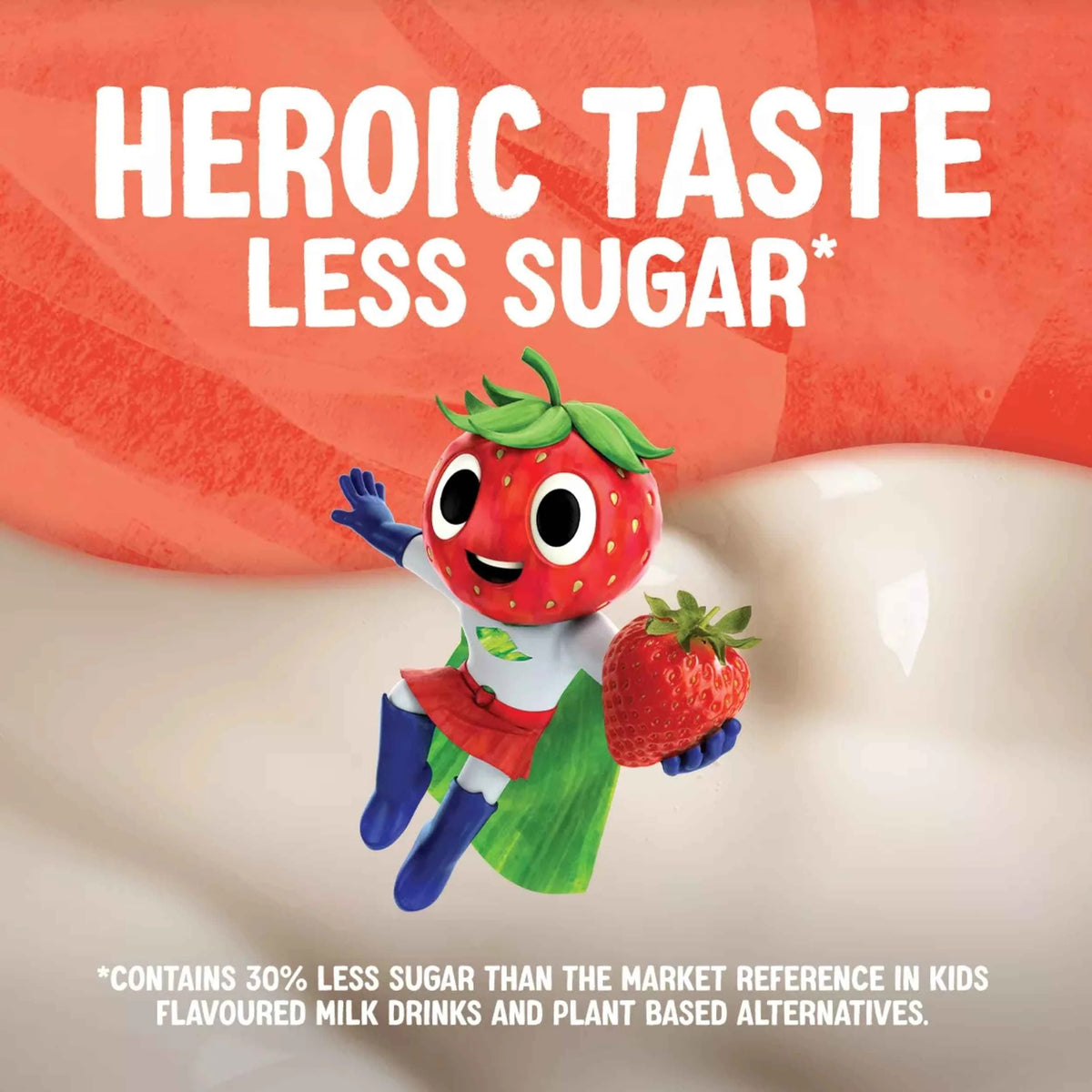 Kids Soya Strawberry Long Life Dairy by alpro