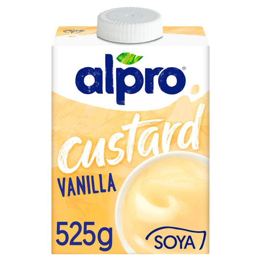 Vanilla Dairy Free Soya Custard 525g by alpro