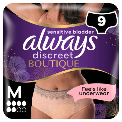 Discreet Boutique Incontinence Pants by always
