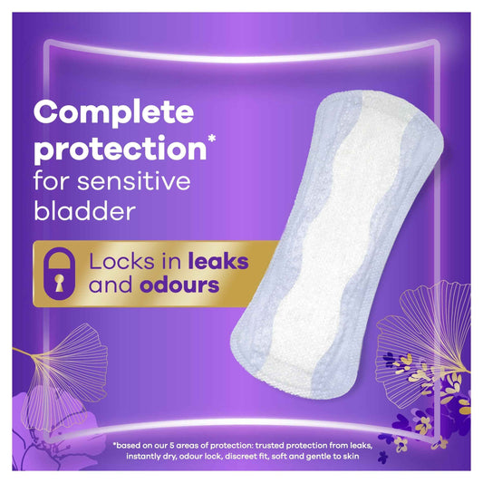 Discreet Incontinence Liners Plus 20 by always