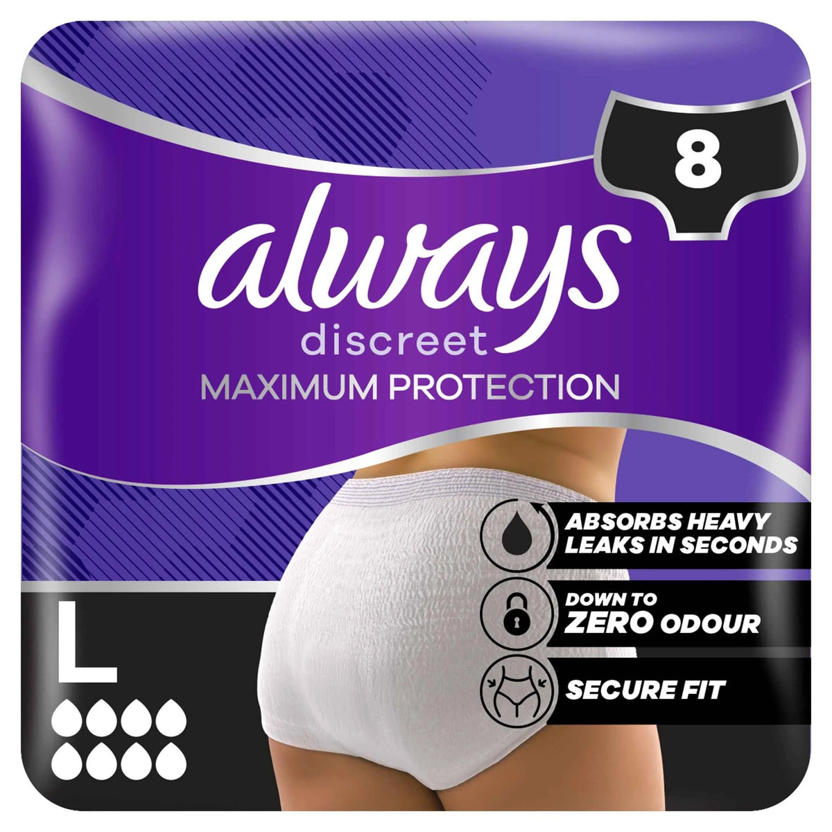 Discreet Maximum Protection by always