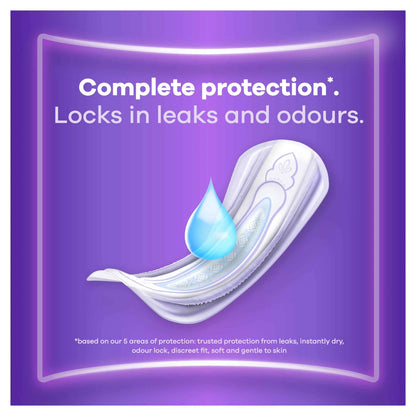 Discreet Normal Incontinence Pads 24 Pack by always