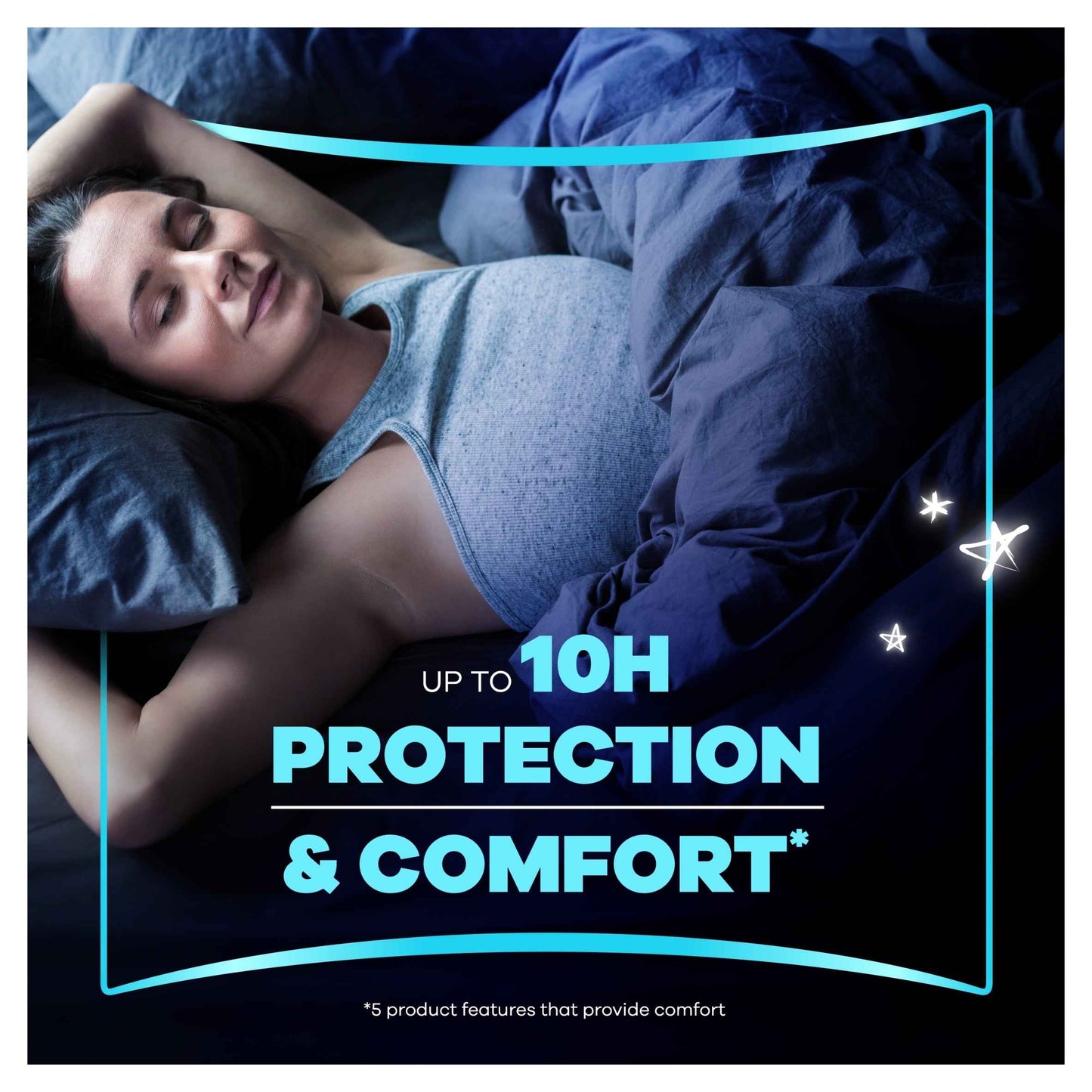 Platinum Secure Night 12 Sanitary Pads With Wings Size 4 by always