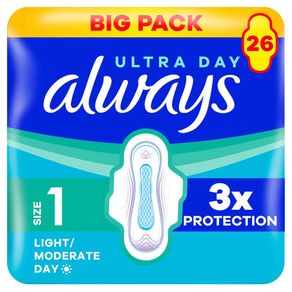 Ultra Normal Size 1 Sanitary Towels by always