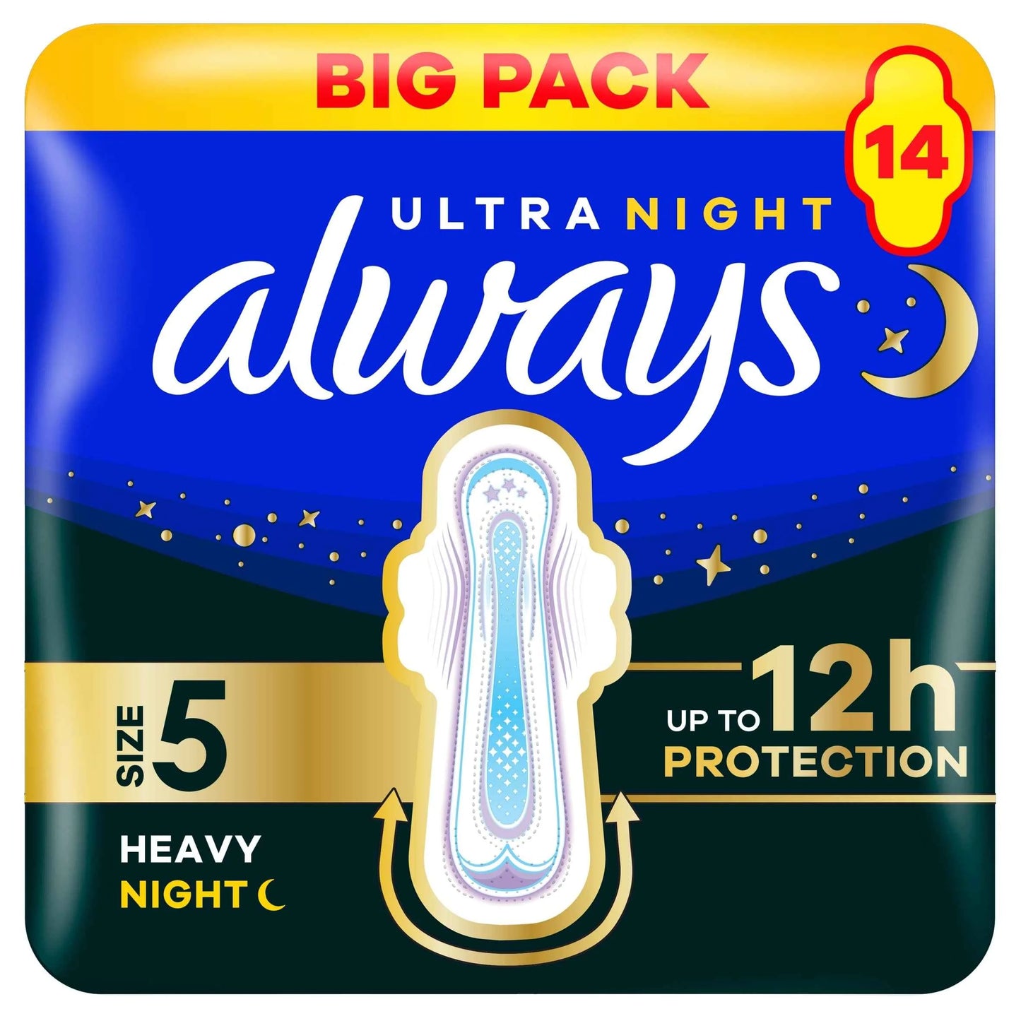 Ultra Secure Night Extra Sanitary by always