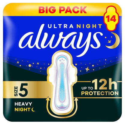 Ultra Secure Night Extra Sanitary by always
