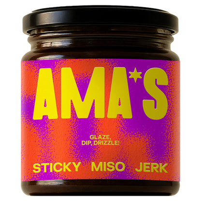 Ama's Sticky Miso Jerk Sauce 185g by AMA’S