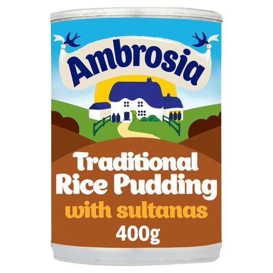 Creamed Rice Sultanas & Nutmeg 400g by Ambrosia