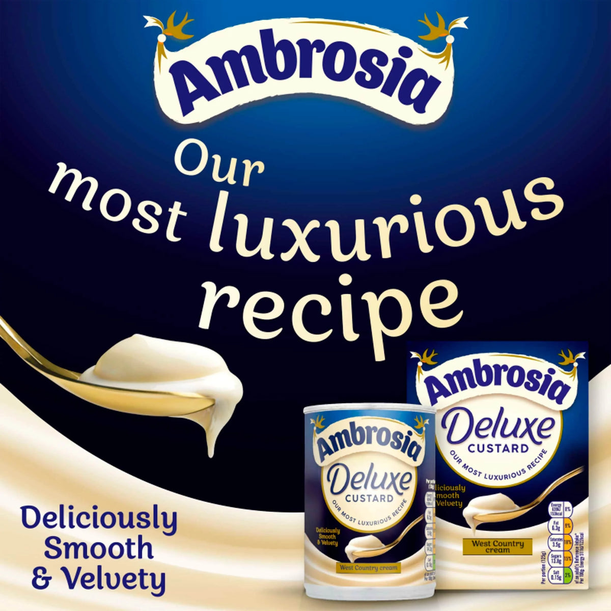Deluxe Custard 400g by Ambrosia