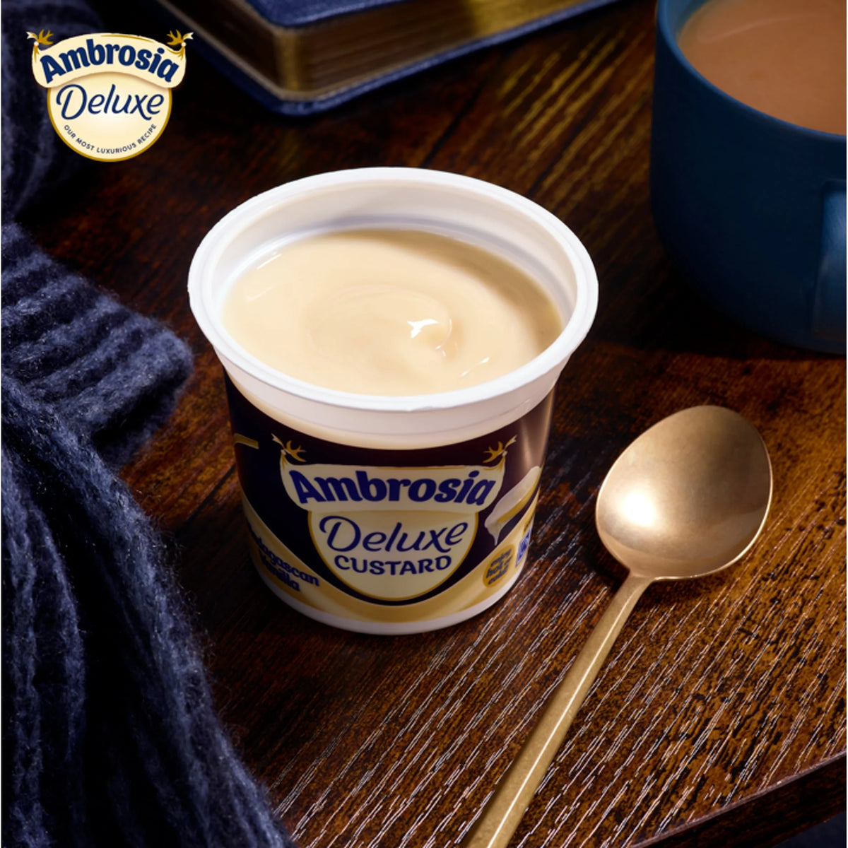 Deluxe Custard - Madagascan Vanilla 2 X 120g by Ambrosia