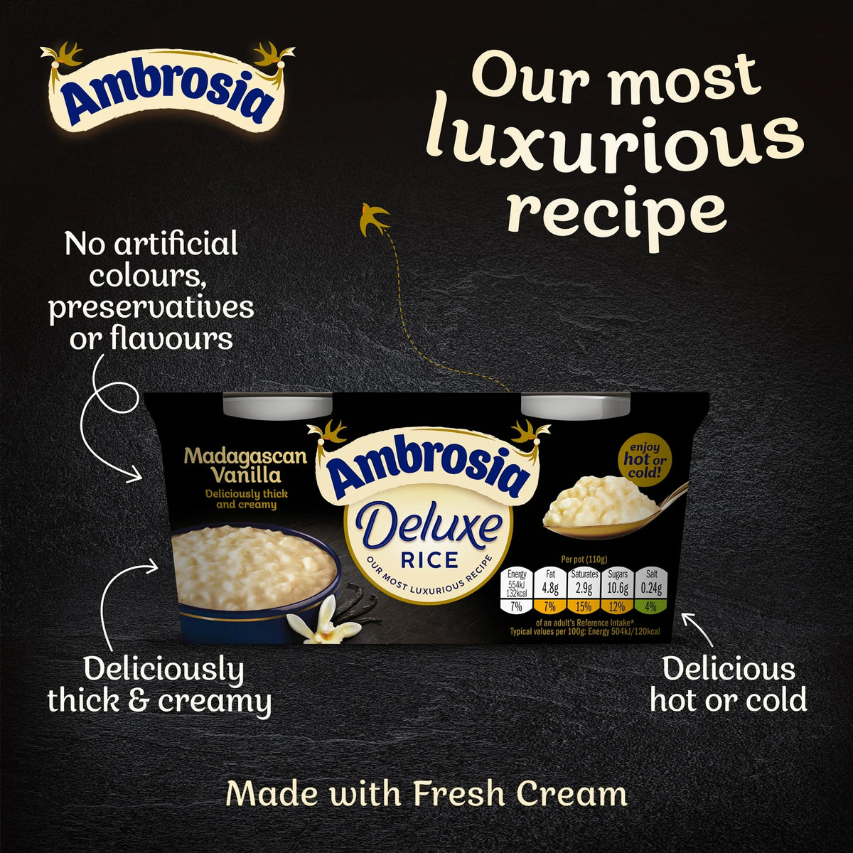 Deluxe Rice Pudding - Madagascan by Ambrosia
