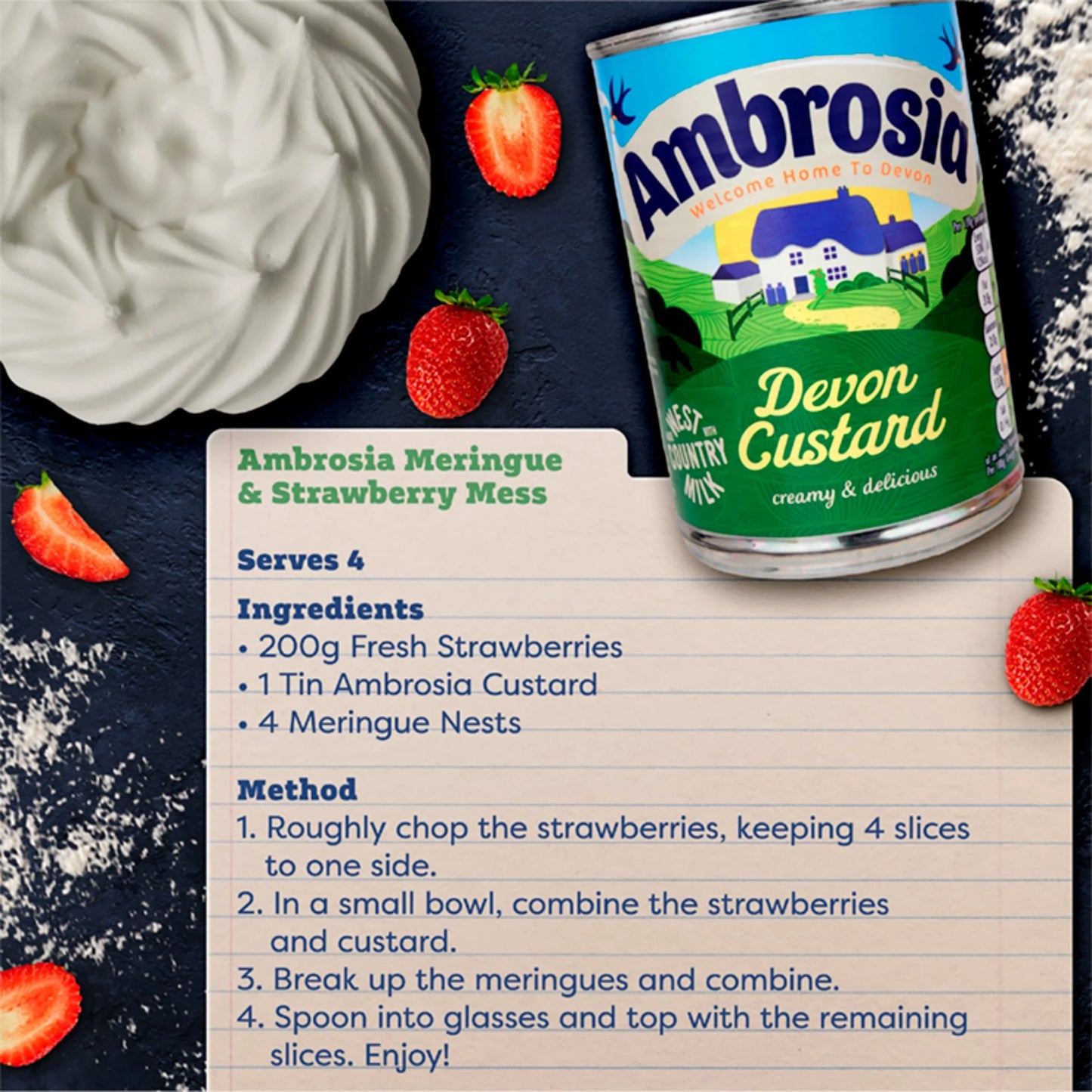 Devon Custard 400g by Ambrosia