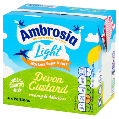 Light 30% Less Sugar & Fat Custard by Ambrosia