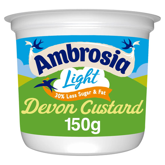 Light Devon Custard 150g by Ambrosia