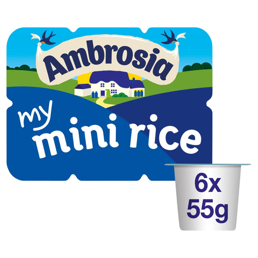 My Mini Rice 6 X 55g by Ambrosia