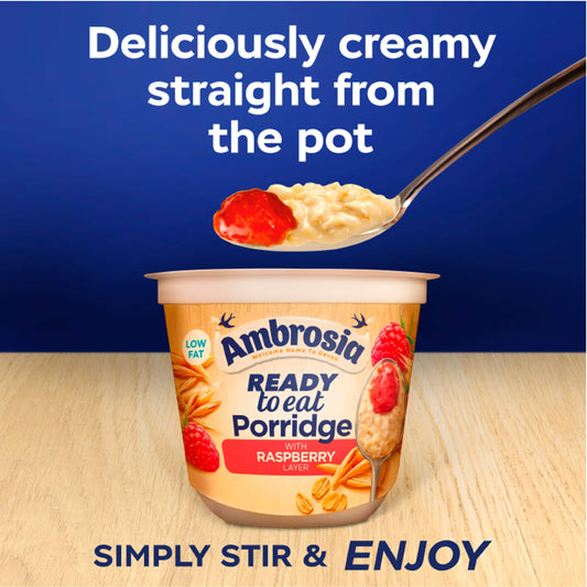 Ready To Eat Porridge Oat Cereal Pot by Ambrosia