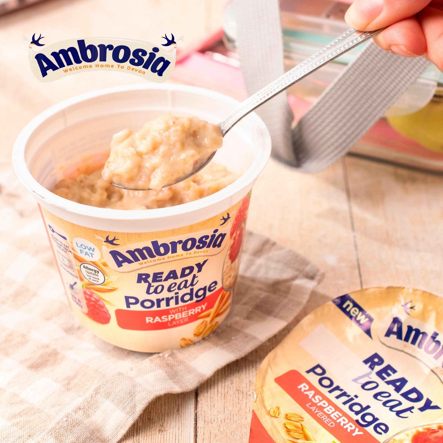 Ready To Eat Porridge Oat Cereal Pot by Ambrosia