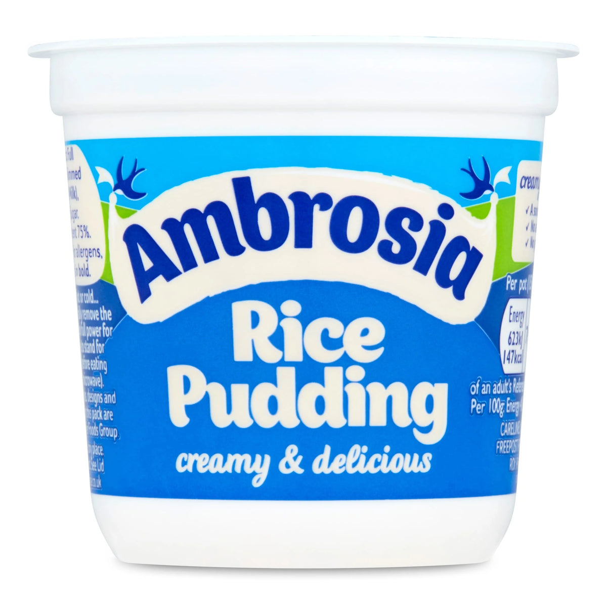 Rice Pudding 150g by Ambrosia