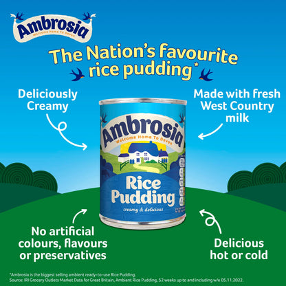 Rice Pudding 400g by Ambrosia