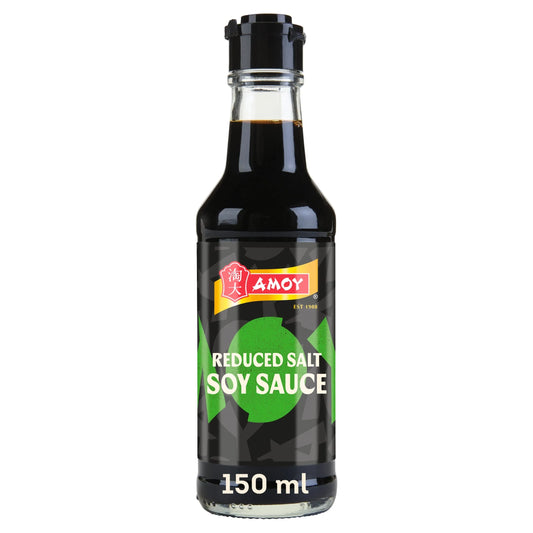 Reduced Salt Soy Sauce 150ml by AMOY