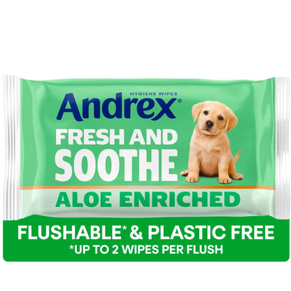 Fresh & Soothe Moist Toilet Tissue by ANDREX