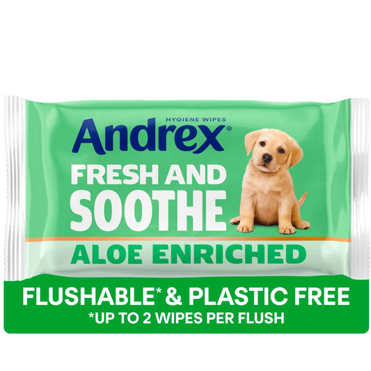 Fresh & Soothe Moist Toilet Tissue by ANDREX