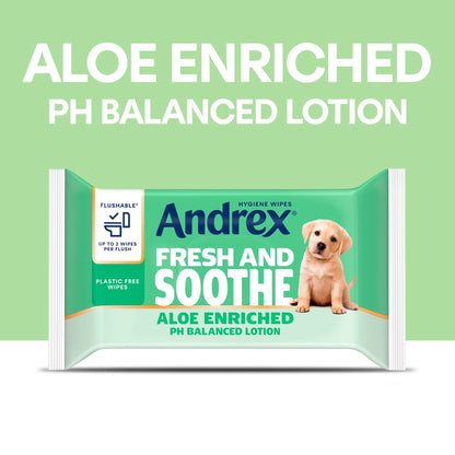 Fresh & Soothe Moist Toilet Tissue by ANDREX
