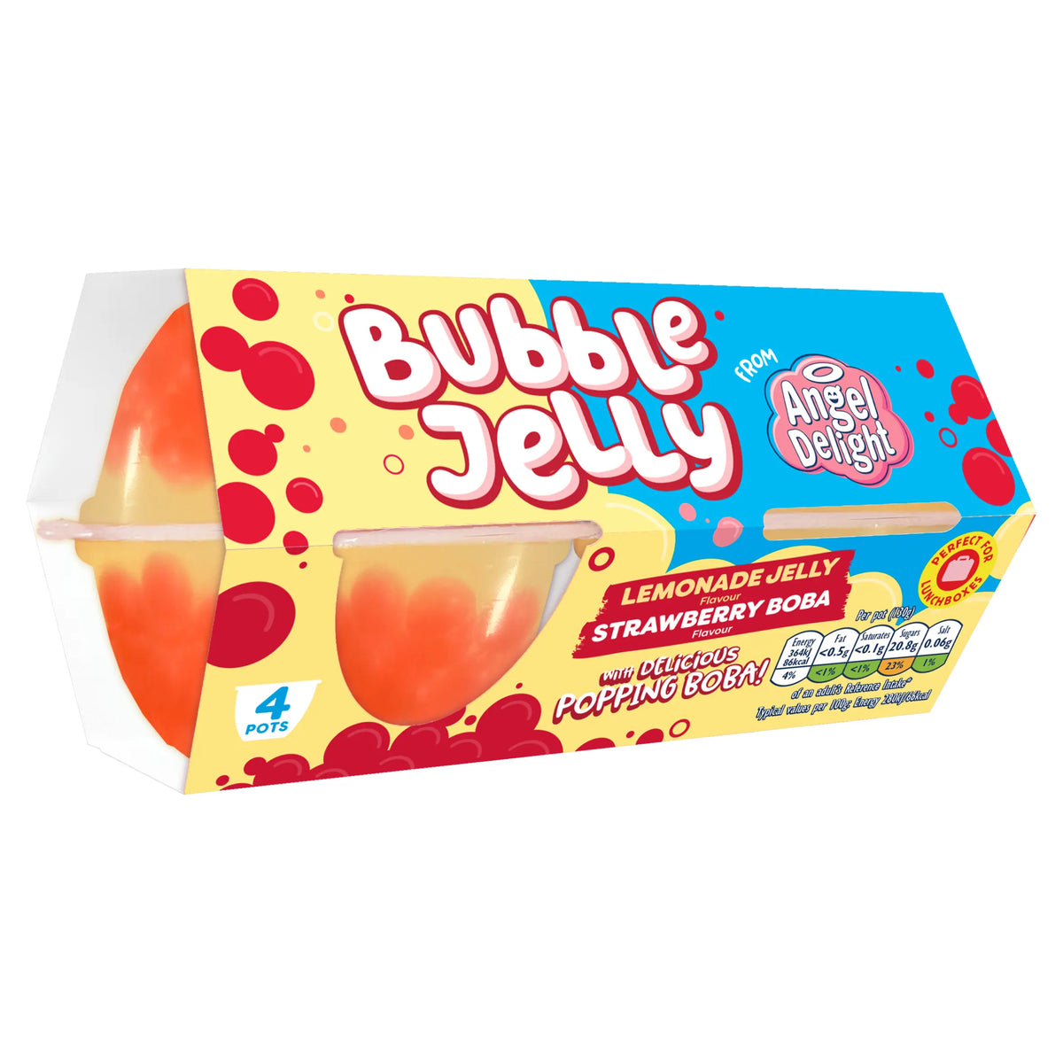 Lemonade Jelly & Strawberry by ANGEL DELIGHT at The British Vault