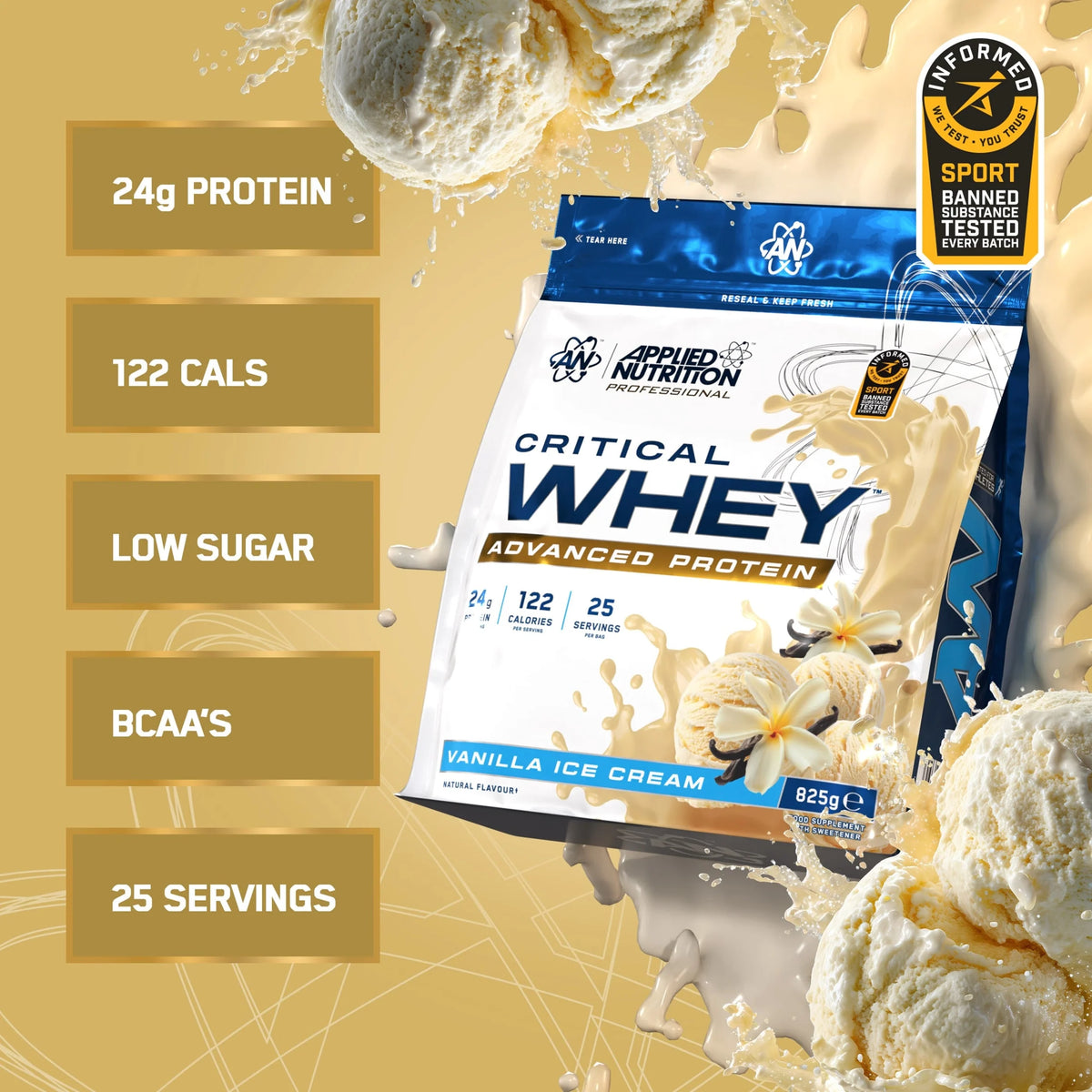 Critical Whey Protein by Applied Nutrition