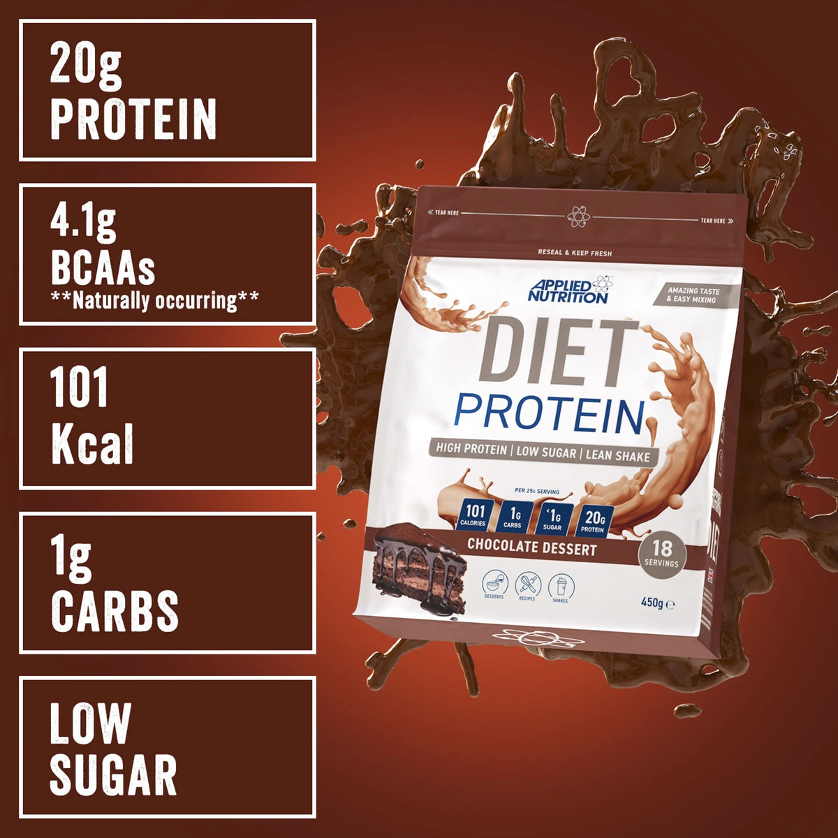 Diet Protein Powder by Applied Nutrition