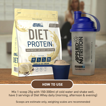 Diet Protein Powder Vanilla by Applied Nutrition