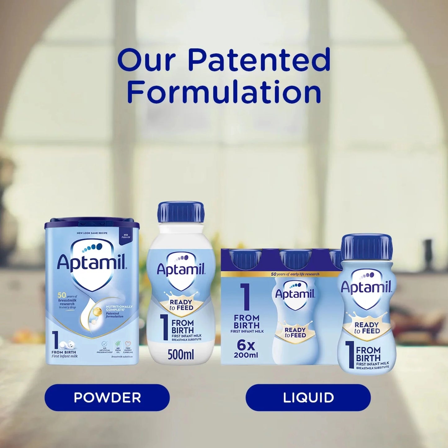 1 First Infant Baby Milk Formula by Aptamil