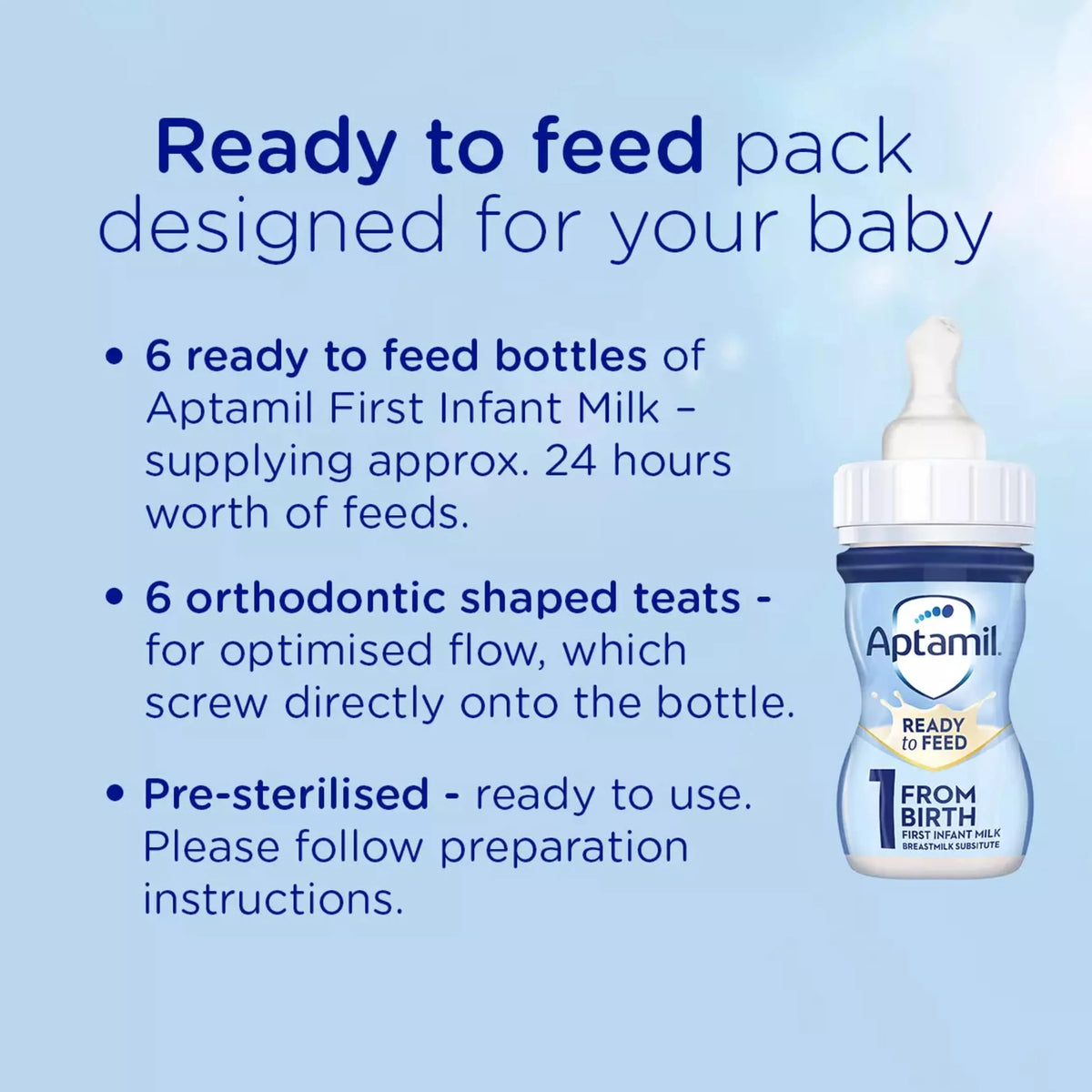 1 First Infant Baby Milk Formula by Aptamil