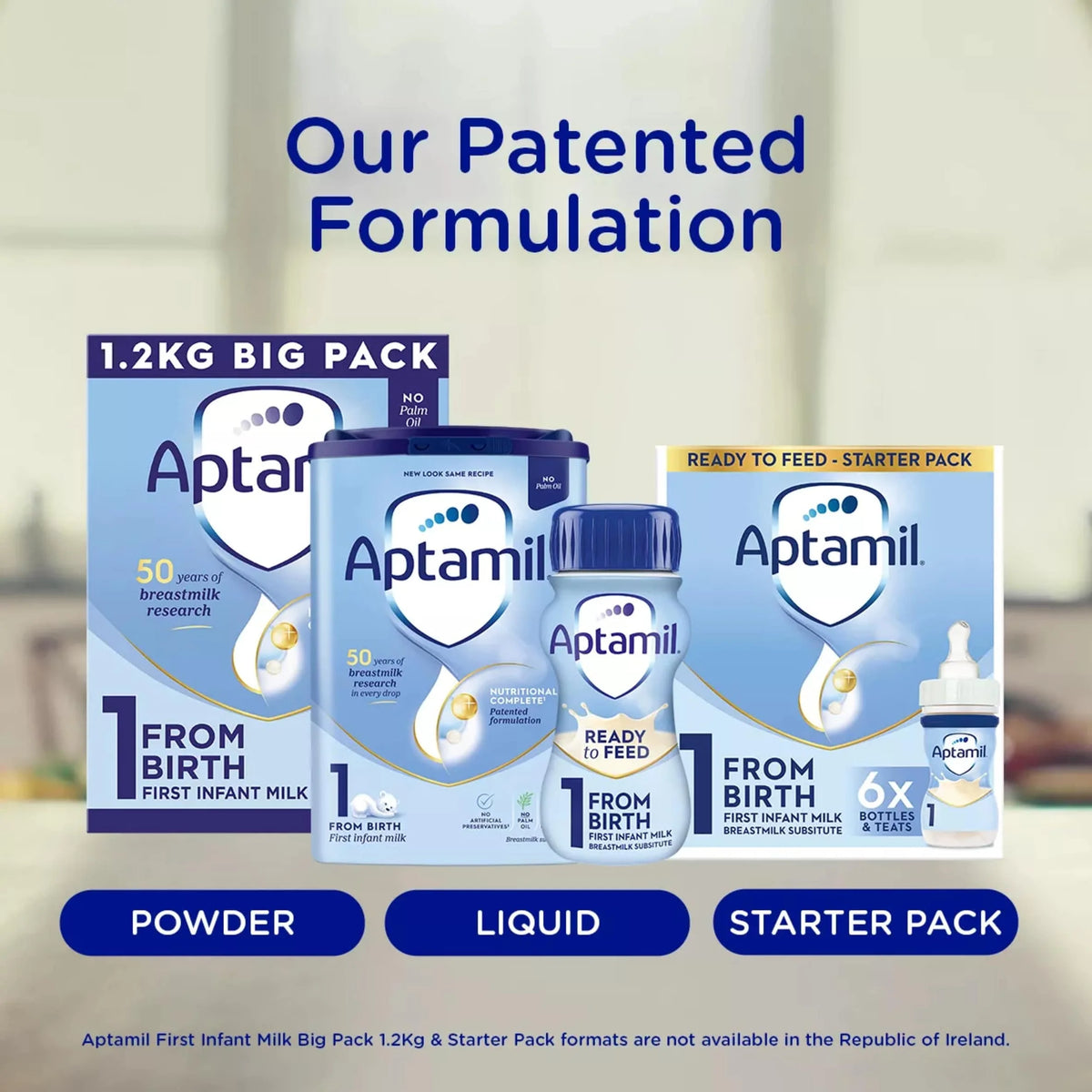 1 First Infant Baby Milk Formula by Aptamil