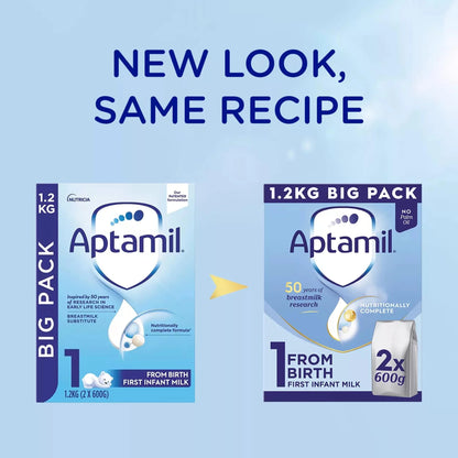 1 First Infant Baby Milk Formula by Aptamil