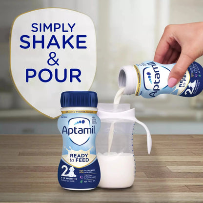 2 Follow On Milk Ready To Drink 6-12 Months 6 X 200ml by Aptamil