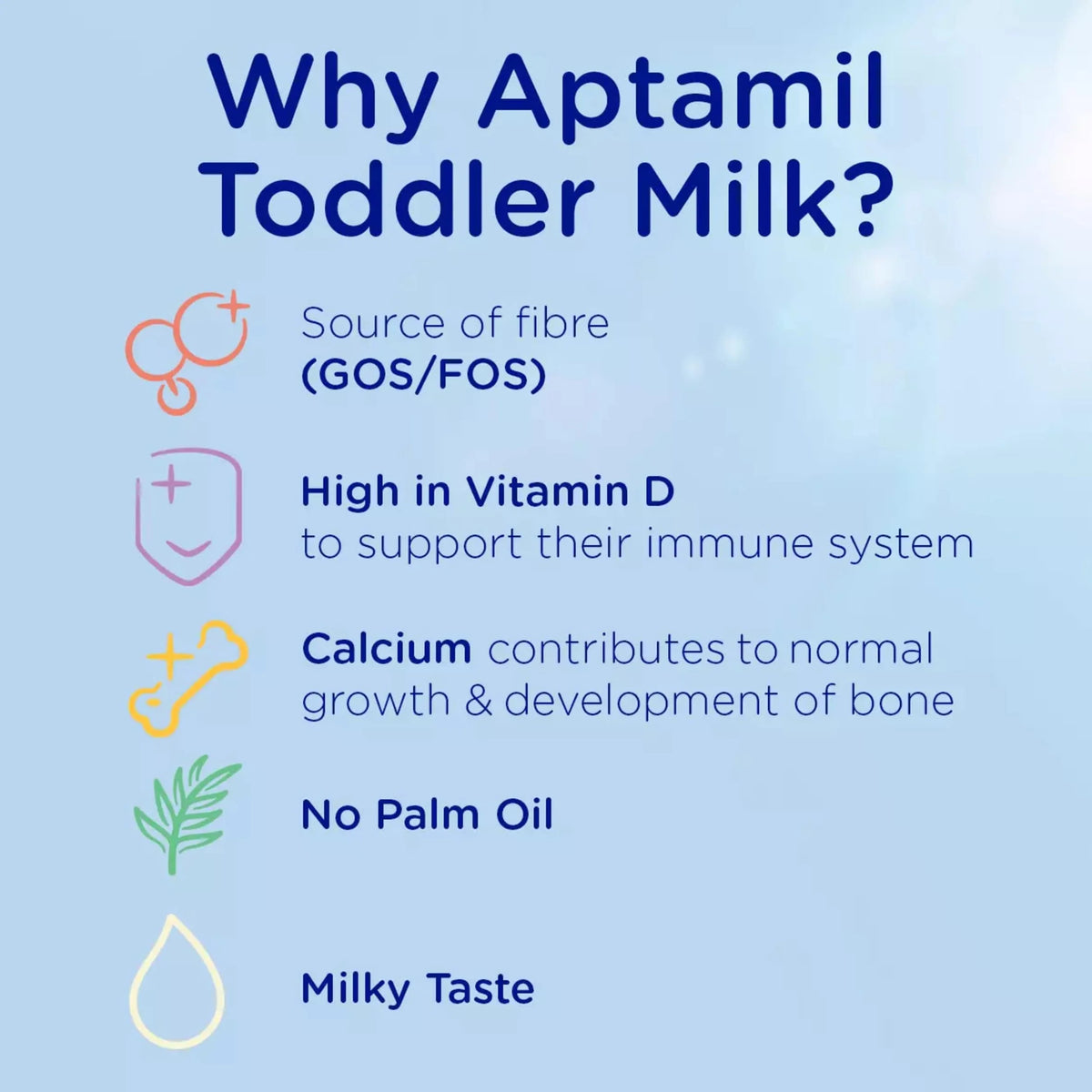 3 Toddler Milk Formula Powder 1+ Years 800g by Aptamil