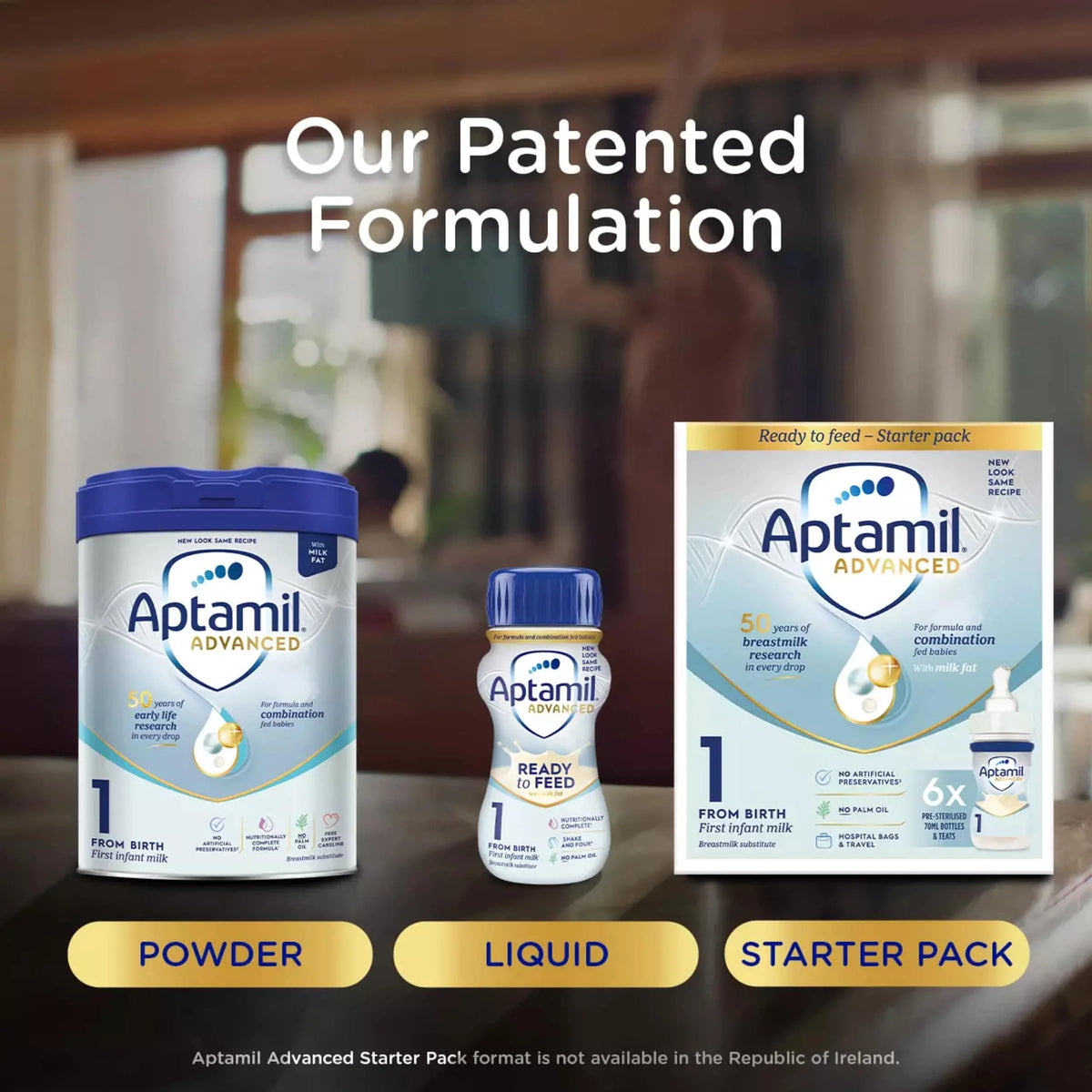 Advanced 1 First Baby Milk Formula by Aptamil