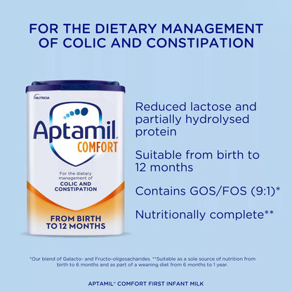 Comfort Baby Milk Formula Powder From by Aptamil