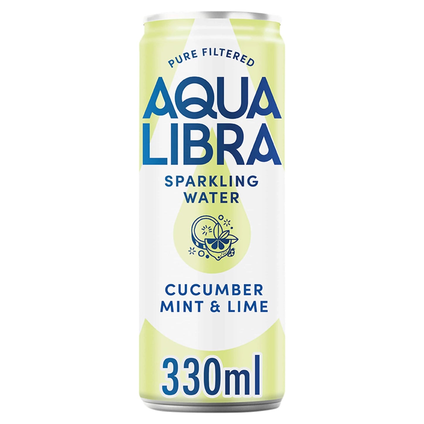 Sparkling Water Cucumber Mint And by AQUA LIBRA