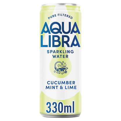 Sparkling Water Cucumber Mint And by AQUA LIBRA