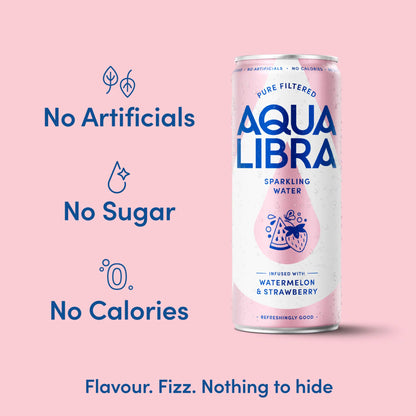Sparkling Water Watermelon & by AQUA LIBRA at The British Vault