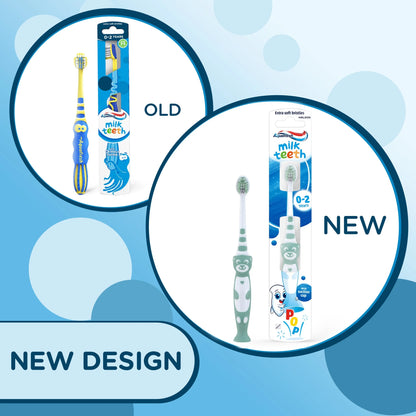 Milk Teeth Toothbrush 0-2 Years by AQUAFRESH