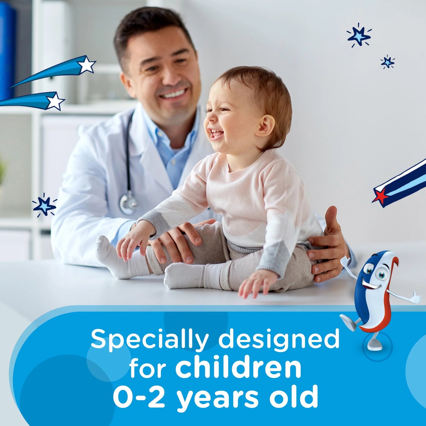 Milk Teeth Toothbrush 0-2 Years by AQUAFRESH