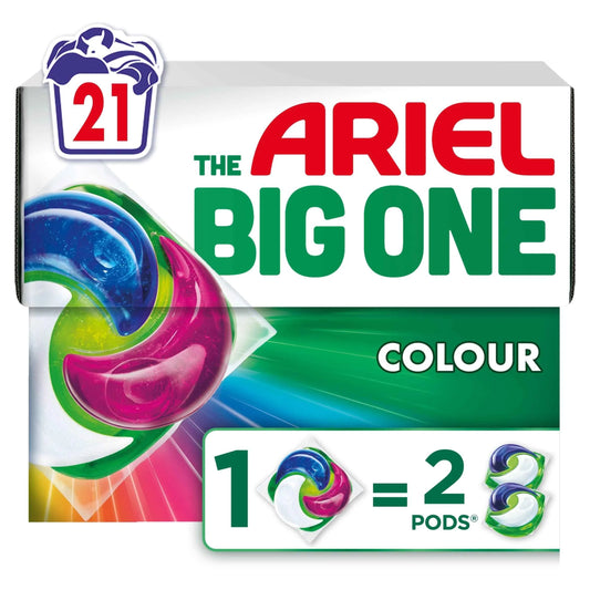 The Big One Colour Washing Liquid Pods by ARIEL
