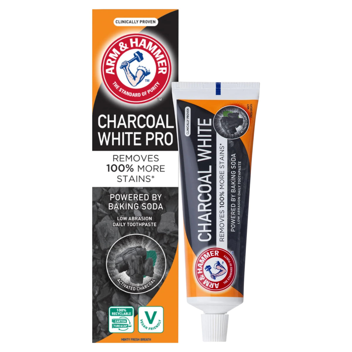 Charcoal White 75ml by ARM & HAMMER