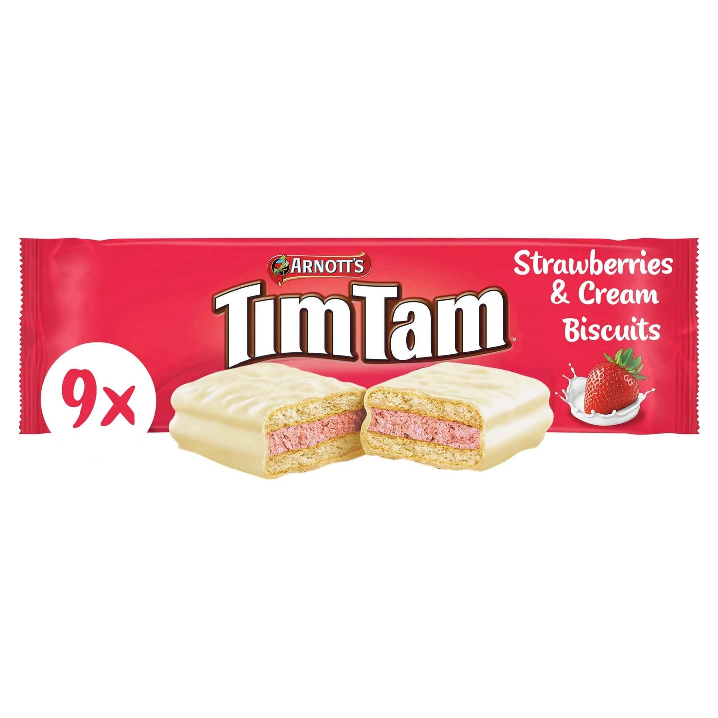 Tim Tam Strawberries & Cream Flavour by ARNOTT'S